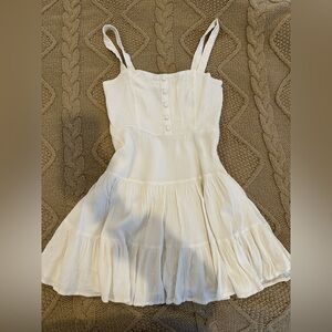 Cream Mini Dress size Small